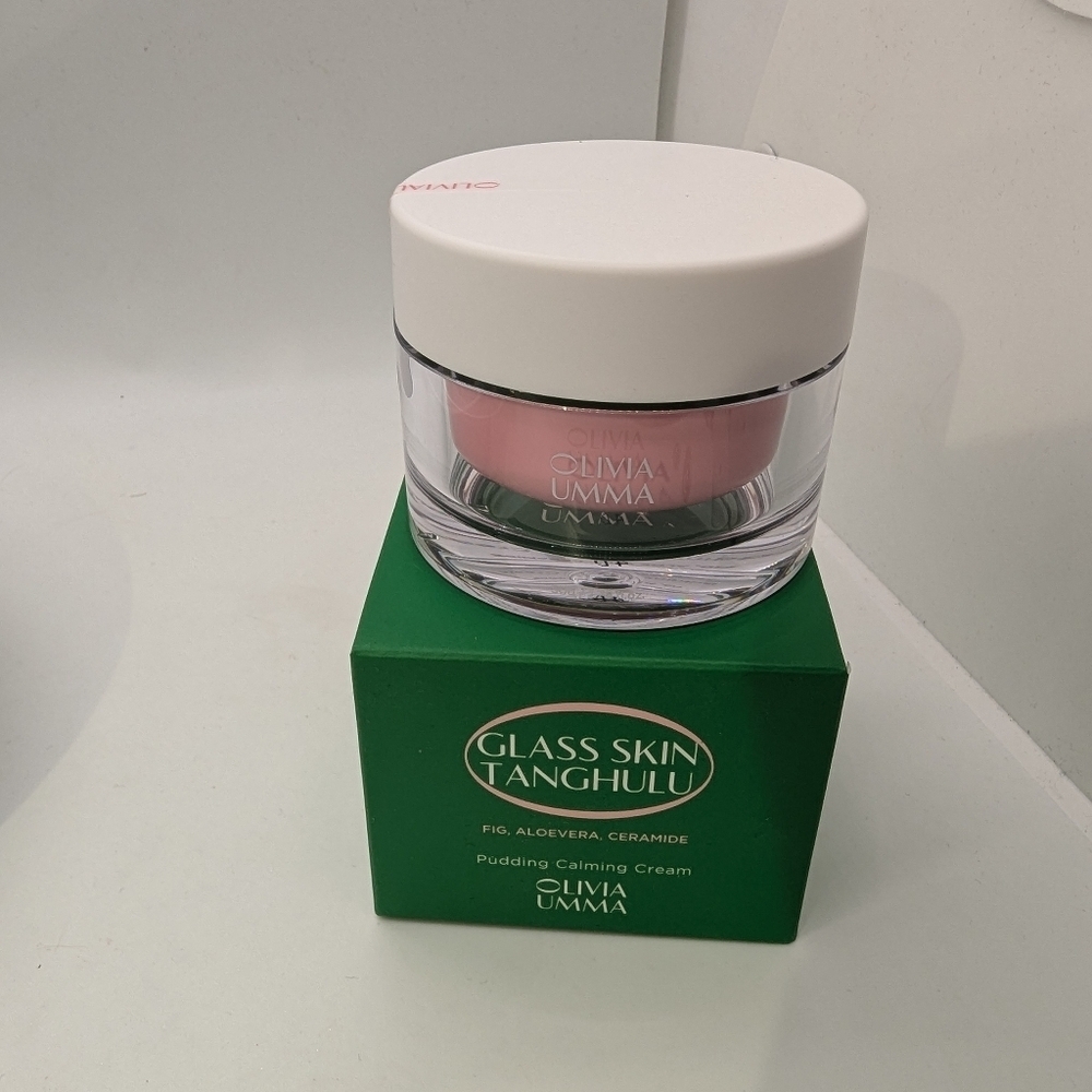 NIB Sealed Olivia Umma Glass Skin Tanghulu Pudding Calming Cream 1.76 FL OZ